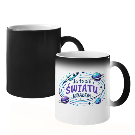 Ja to się światu udałem - magiczny kubek na prezent