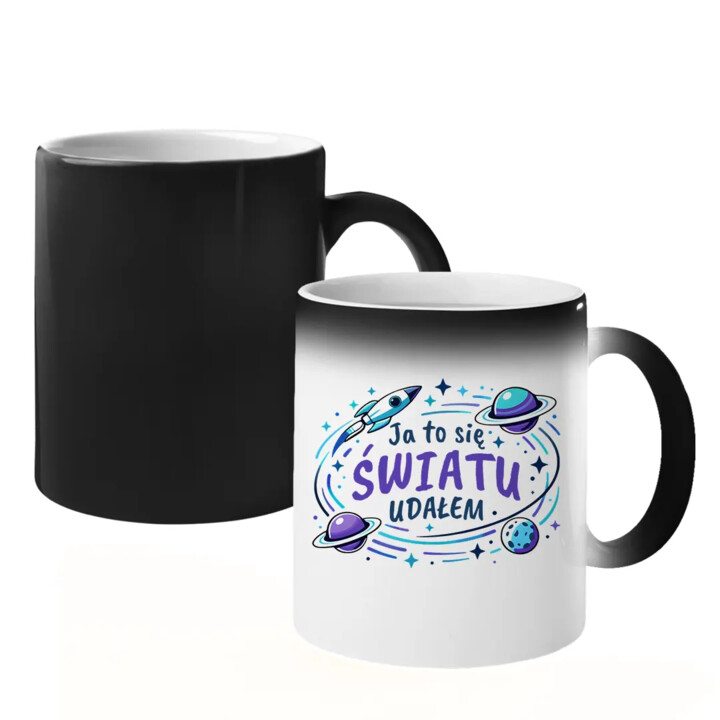 Ja to się światu udałem - magiczny kubek na prezent