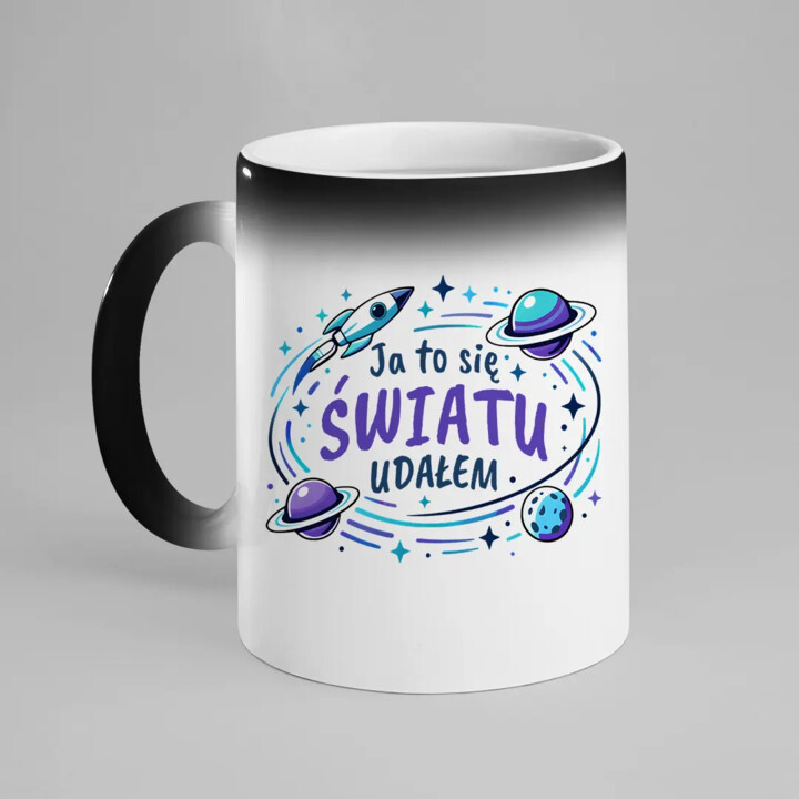 Ja to się światu udałem - magiczny kubek na prezent