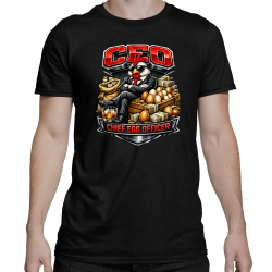 CEO: Chief Egg Officer - męska koszulka na prezent