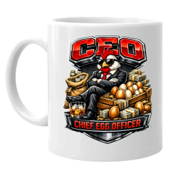 CEO: Chief Egg Officer - kubek na prezent