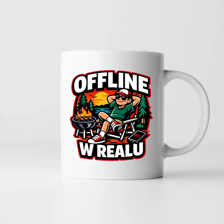 Offline w realu - kubek na prezent