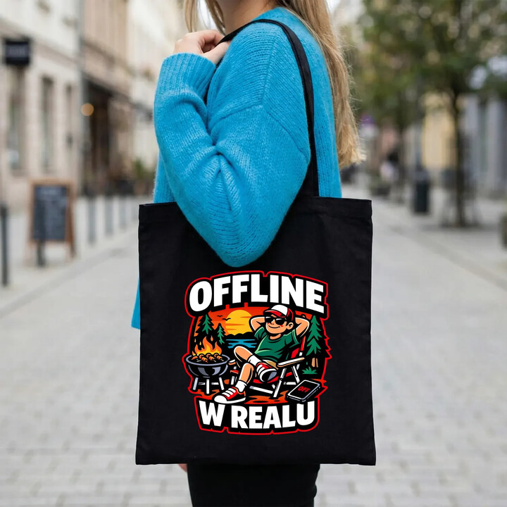 Offline w realu - torba na prezent