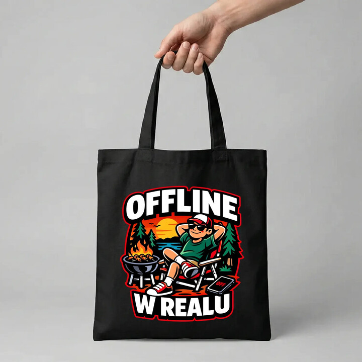 Offline w realu - torba na prezent