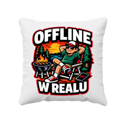 Offline w realu - poduszka na prezent