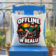 Offline w realu - poduszka na prezent