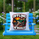 Offline w realu - poduszka na prezent