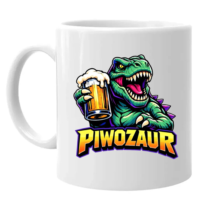 Piwozaur - kubek na prezent