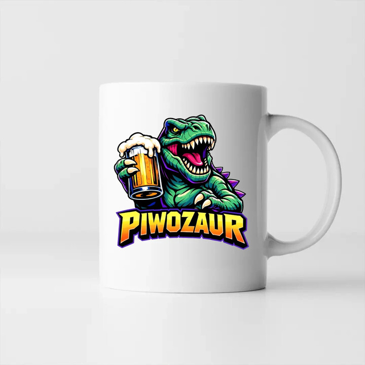 Piwozaur - kubek na prezent