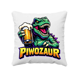 Piwozaur - poduszka na prezent