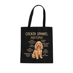 Cocker Spaniel anatomia - torba na prezent