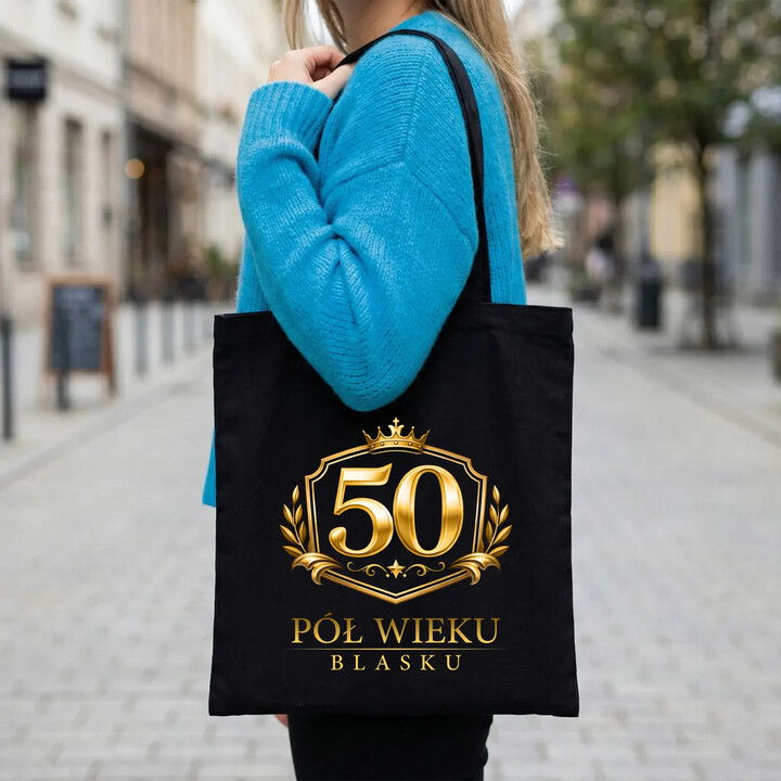 50 - pół wieku blasku - torba na prezent