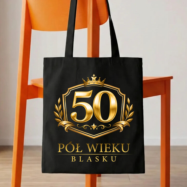 50 - pół wieku blasku - torba na prezent
