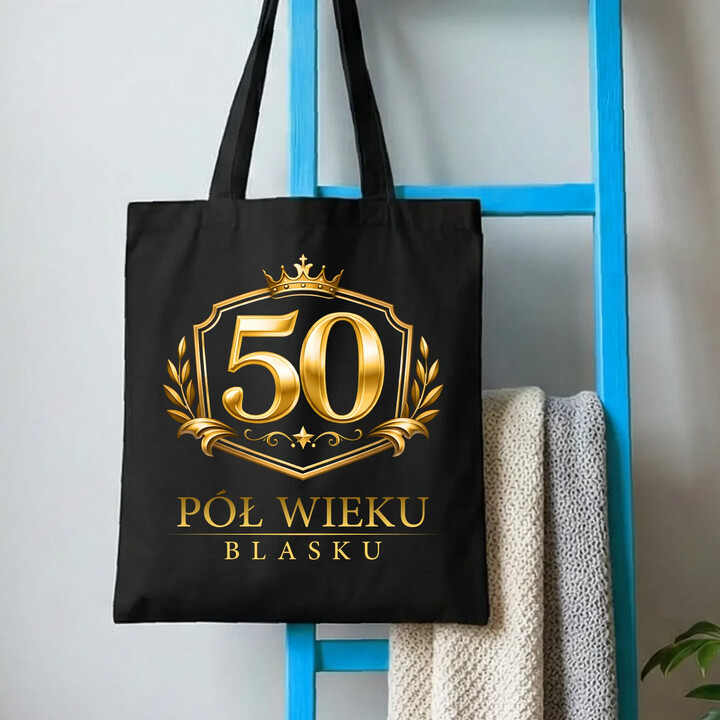 50 - pół wieku blasku - torba na prezent