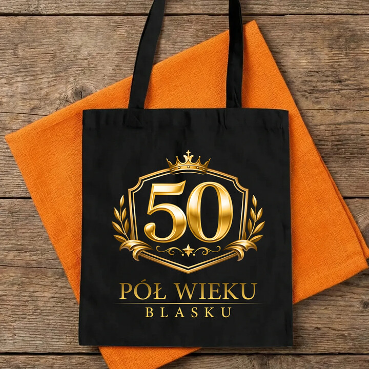 50 - pół wieku blasku - torba na prezent