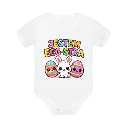Jestem egg-stra - body dziecięce na prezent