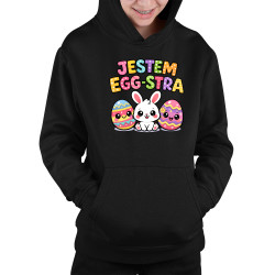 Jestem egg-stra - dziecięca bluza na prezent