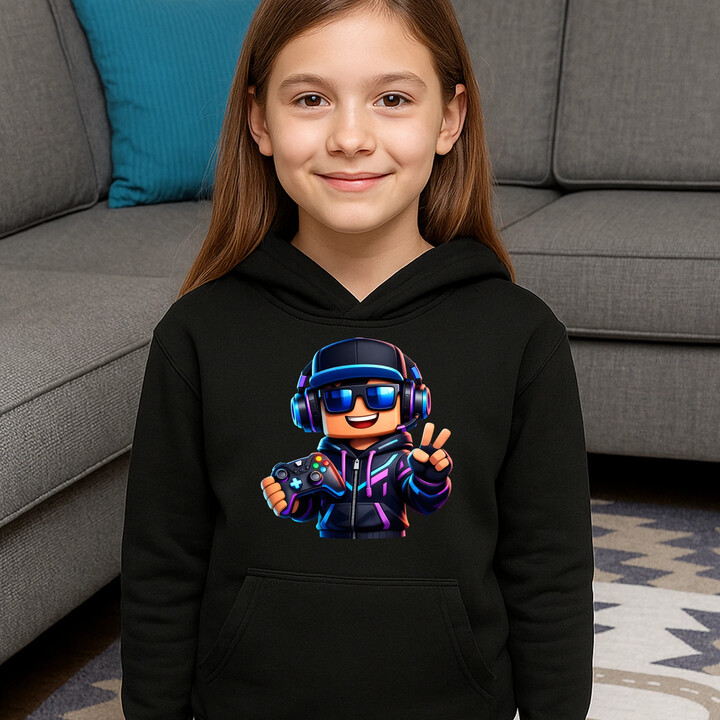 Gamer z padem - dziecięca bluza na prezent