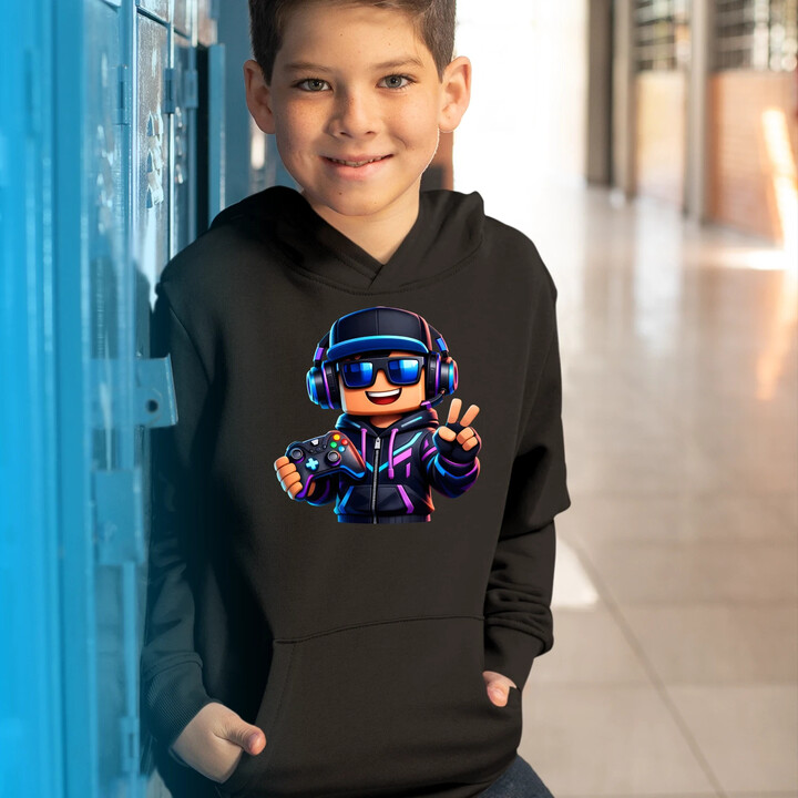 Gamer z padem - dziecięca bluza na prezent