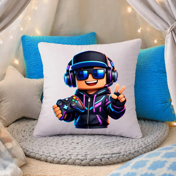 Gamer z padem - poduszka na prezent