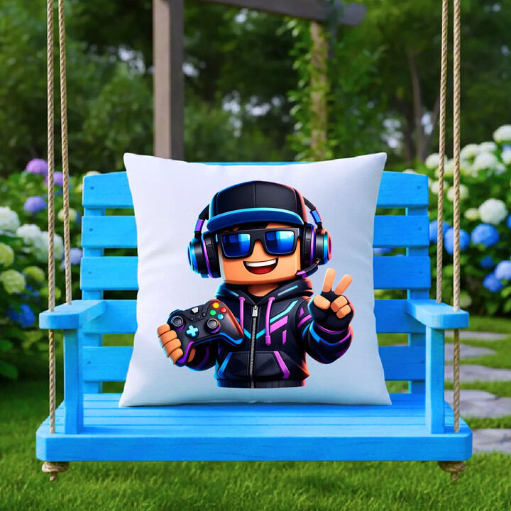 Gamer z padem - poduszka na prezent