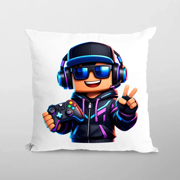 Gamer z padem - poduszka na prezent