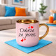 Dobrze że jesteś - elegancki kubek na prezent