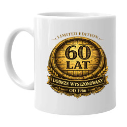 Limited edition 60 lat - dobrze wysezonowany - od 1966 - kubek na prezent