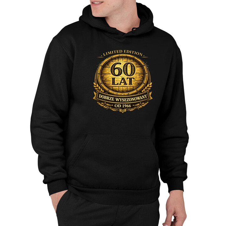 Limited edition 60 lat - dobrze wysezonowany - od 1966 - męska bluza na prezent