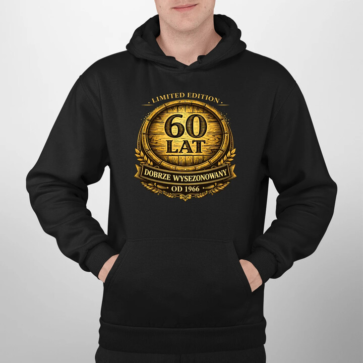Limited edition 60 lat - dobrze wysezonowany - od 1966 - męska bluza na prezent