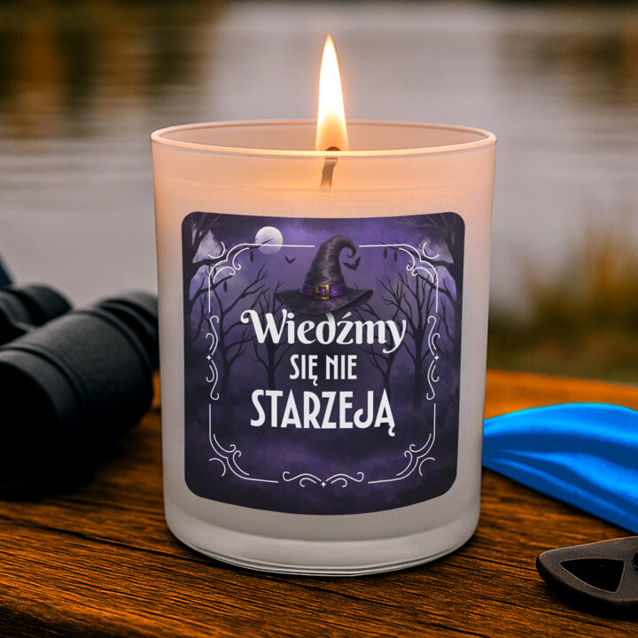 Wiedźmy się nie starzeją - świeczka zapachowa na prezent