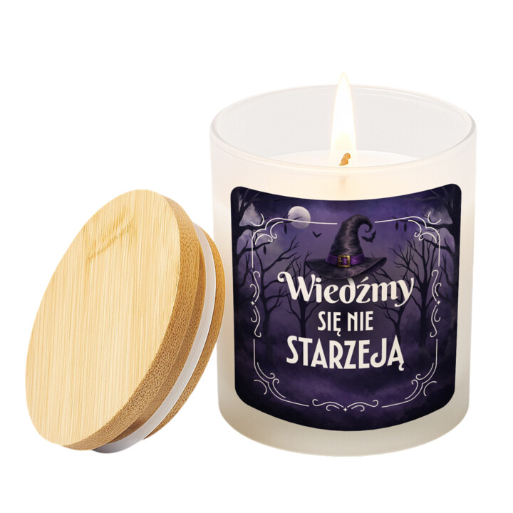Wiedźmy się nie starzeją - świeczka zapachowa na prezent