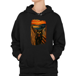 Kot krzyk - inspirowany Van Goghiem - damska bluza na prezent