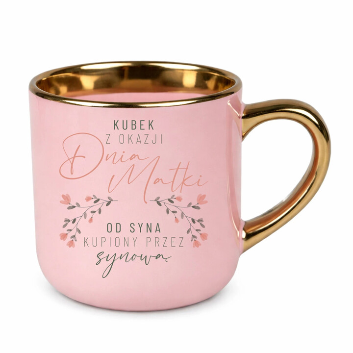 Kubek z okazji dnia matki od syna kupiony przez synową - elegancki kubek na prezent