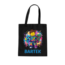 Six seven - 67 - imię - inspirowane Roblox - torba na prezent - produkt personalizowany