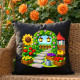 Grow a garden - czarna poduszka na prezent