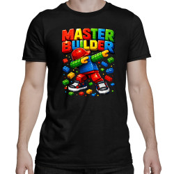 Master builder - męska koszulka na prezent