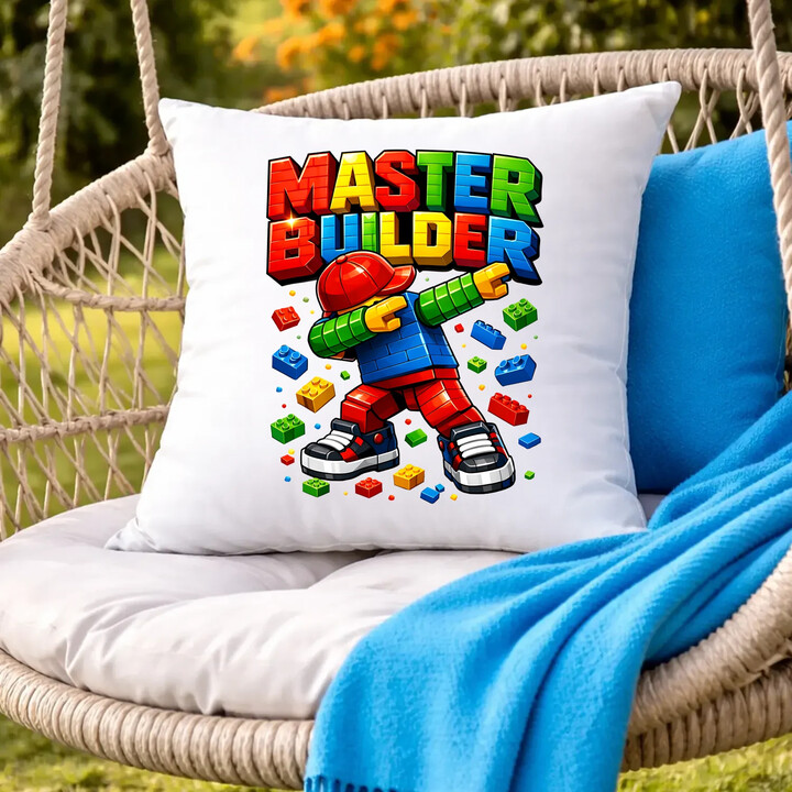 Master builder - poduszka na prezent