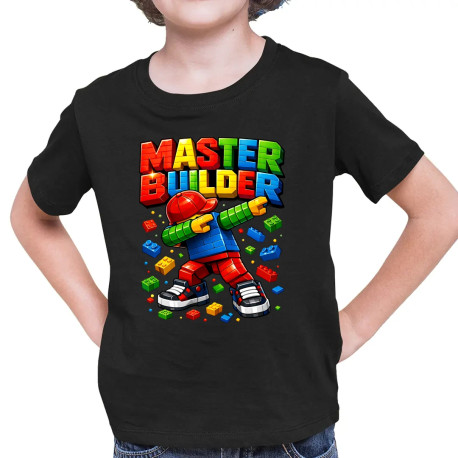 Master builder - dziecięca koszulka na prezent