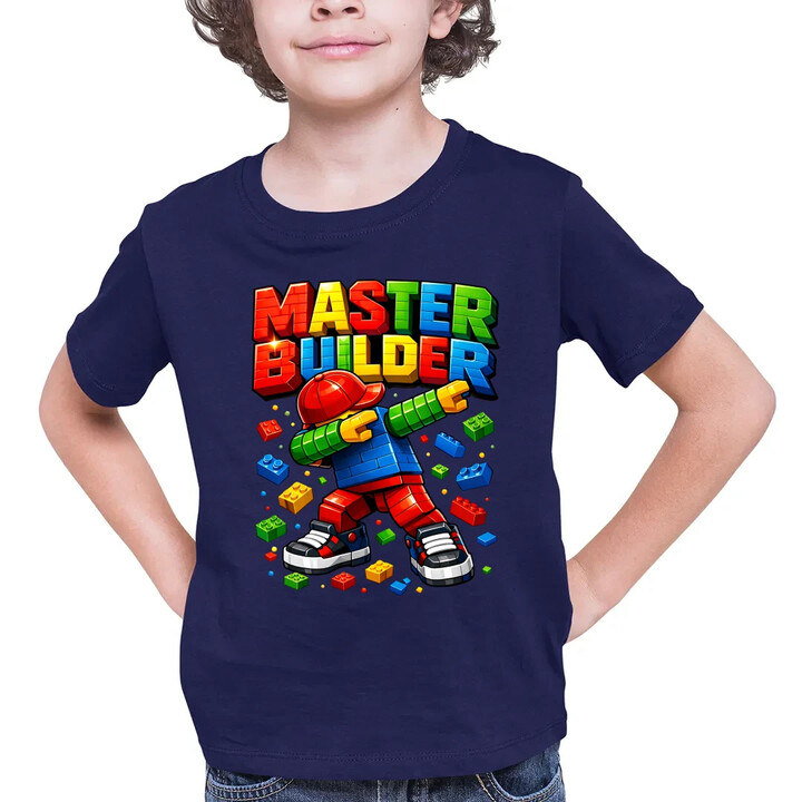 Master builder - dziecięca koszulka na prezent