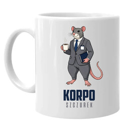 Korpo-szczurek - kubek na prezent