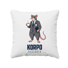 Korpo-szczurek - poduszka na prezent