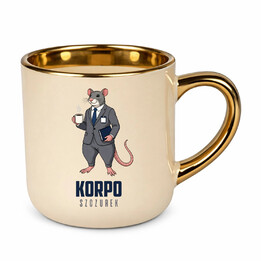 Korpo-szczurek - elegancki kubek na prezent