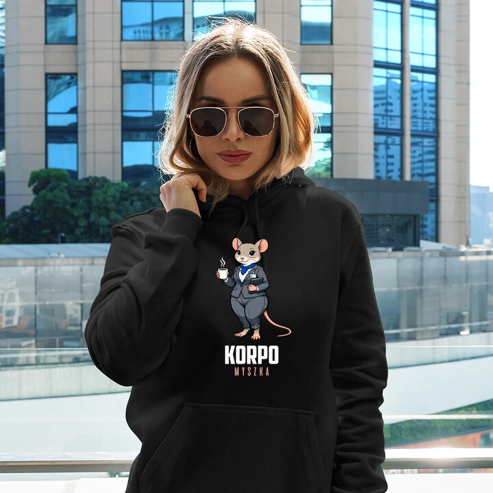 Korpo-myszka - damska bluza na prezent