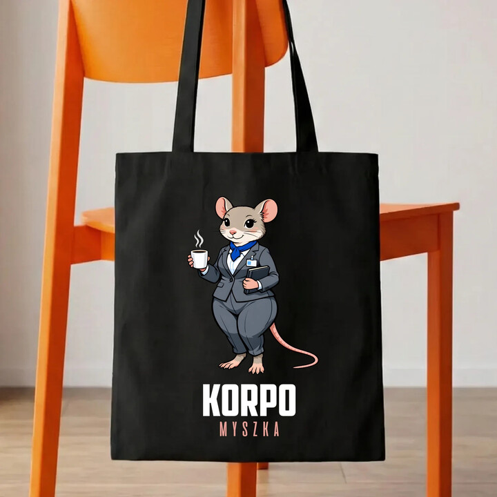 Korpo-myszka - torba na prezent