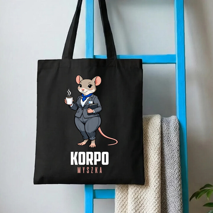 Korpo-myszka - torba na prezent