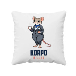 Korpo-myszka - poduszka na prezent