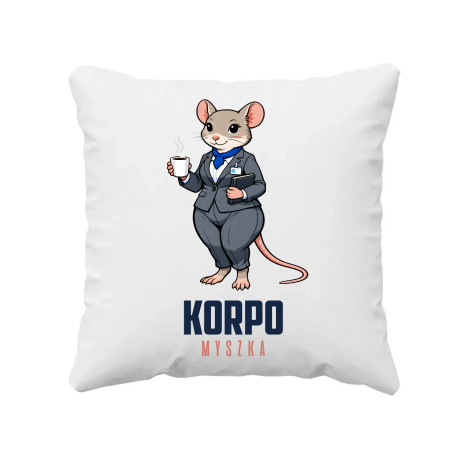 Korpo-myszka - poduszka na prezent