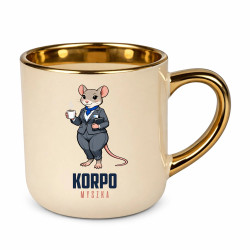 Korpo-myszka - elegancki kubek na prezent