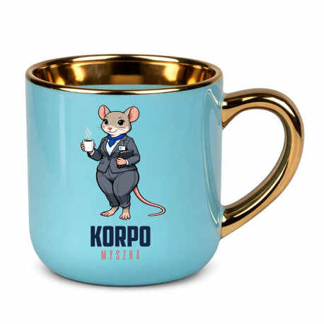 Korpo-myszka - elegancki kubek na prezent